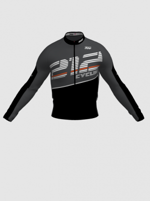 Podiumwear Men's Silver Long Sleeve Jersey