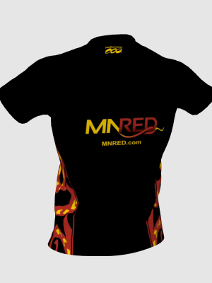 Podiumwear Women's V-Neck Tee (Nordic Skiing) Back View