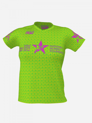 Podiumwear Women's V-Neck Tee (Nordic Skiing) Front View