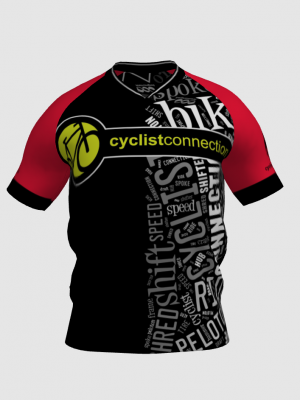 Podiumwear Men's V-Neck Tee (Nordic Skiing) Front View