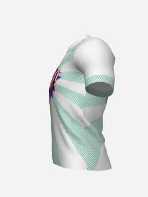 Podiumwear Men's V-Neck Tee (Nordic Skiing) Side View