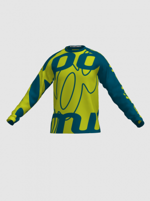 Podiumwear Unisex Silver Long Sleeve Tech Tee - New Fabric 2025!