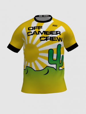 Podiumwear Men's Crew Neck Tee (Running) Front View