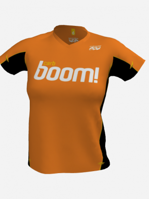 Podiumwear Women's V-Neck Tee (Nordic Skiing) Front View
