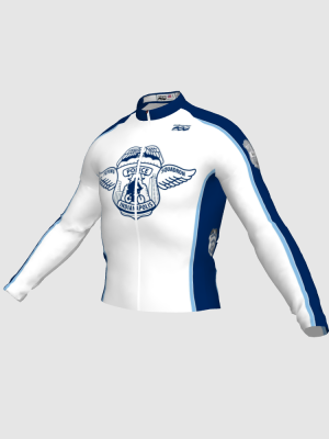 Podiumwear Men's Silver Long Sleeve Jersey