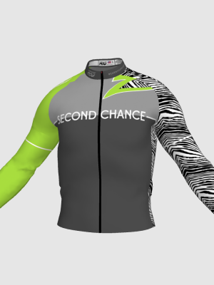 Podiumwear Men's Silver Long Sleeve Jersey