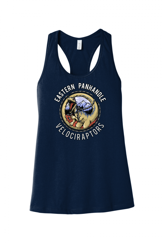 Podiumwear Women's Cotton Racerback Tank with Print Gallery