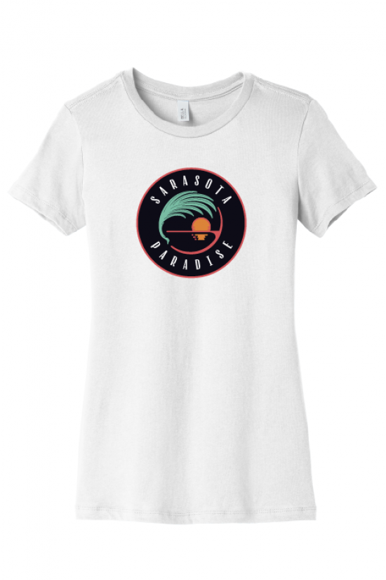 Podiumwear Women's Cotton Slim Fit T-Shirt with Print Gallery