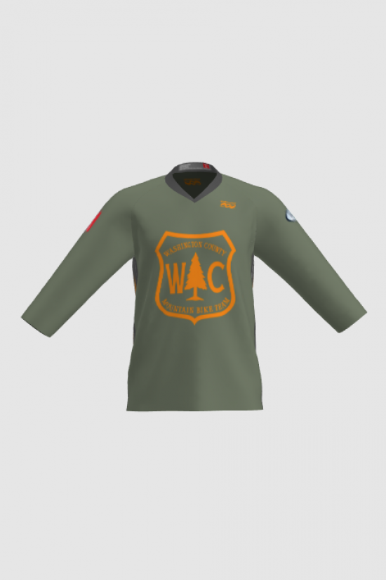 Podiumwear Unisex Silver 3/4 Sleeve Tech Tee Gallery