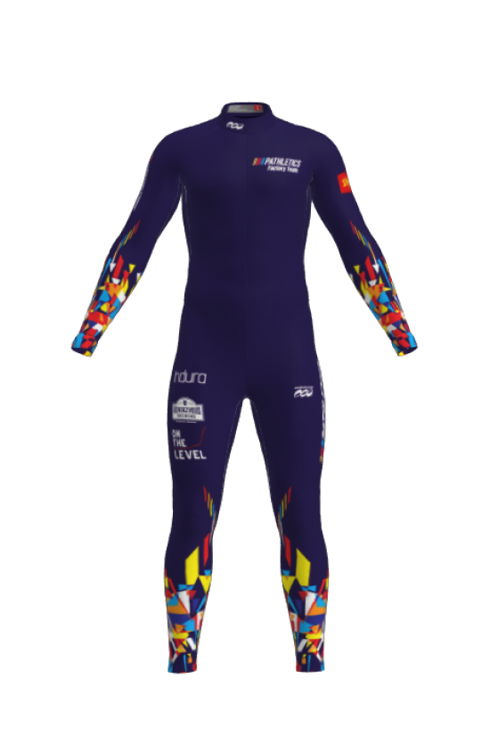 Podiumwear Unisex Silver One-Piece Race Suit Gallery