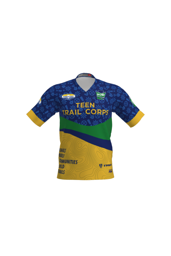 Podiumwear Men's Silver Short Sleeve MTB Jersey Gallery