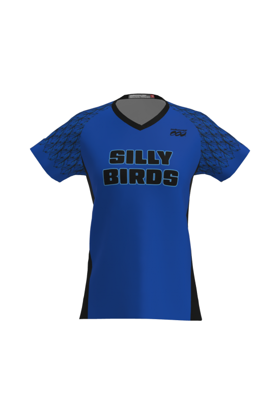 Podiumwear Women's Silver Short Sleeve MTB Jersey Gallery