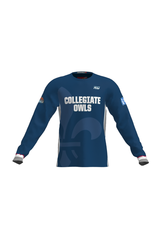 Podiumwear Unisex Silver Long Sleeve Tech Tee - New Fabric 2025! Gallery