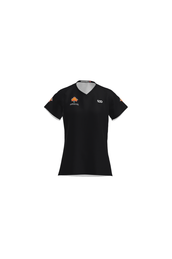 Podiumwear Women's Silver Short Sleeve MTB Jersey - NEW FABRIC 2025! Gallery