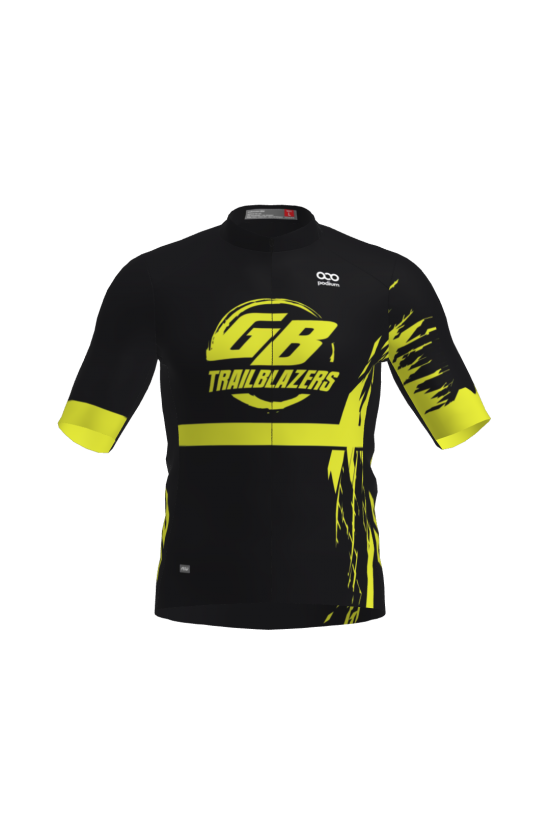 Podiumwear Men's Gold Full Zip Jersey Gallery