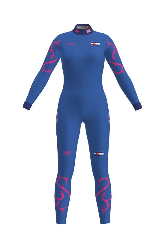 Podiumwear Women's Gold One-Piece Race Suit Gallery