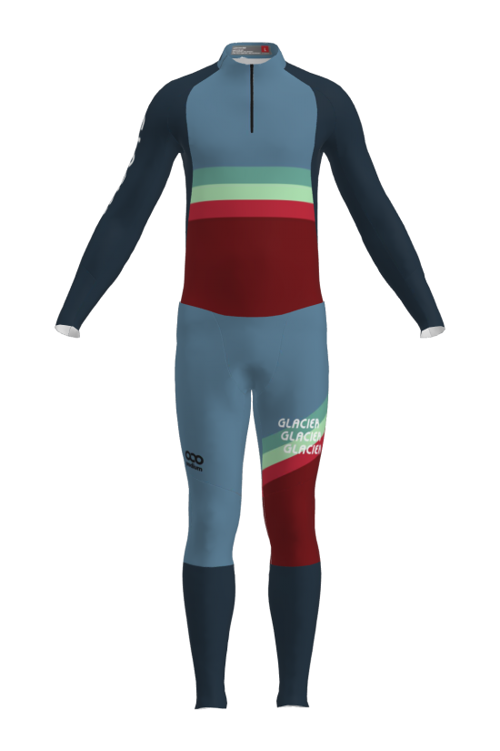 Podiumwear Men's Gold Two-Piece Race Suit Gallery