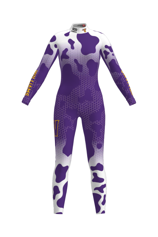 Podiumwear Women's Gold One-Piece Race Suit Gallery