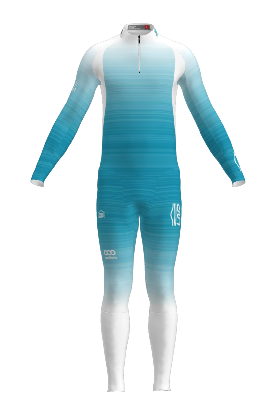 Podiumwear Men's Gold Two-Piece Race Suit Gallery