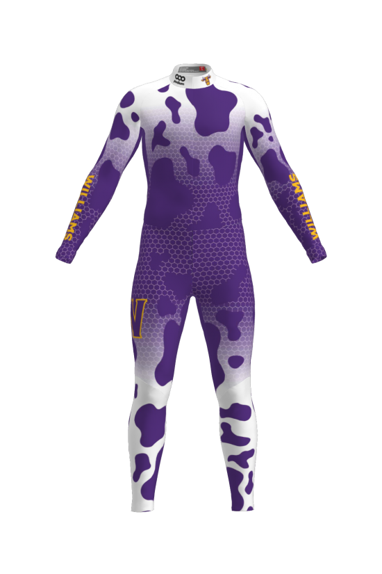 Podiumwear Unisex Gold One-Piece Race Suit Gallery