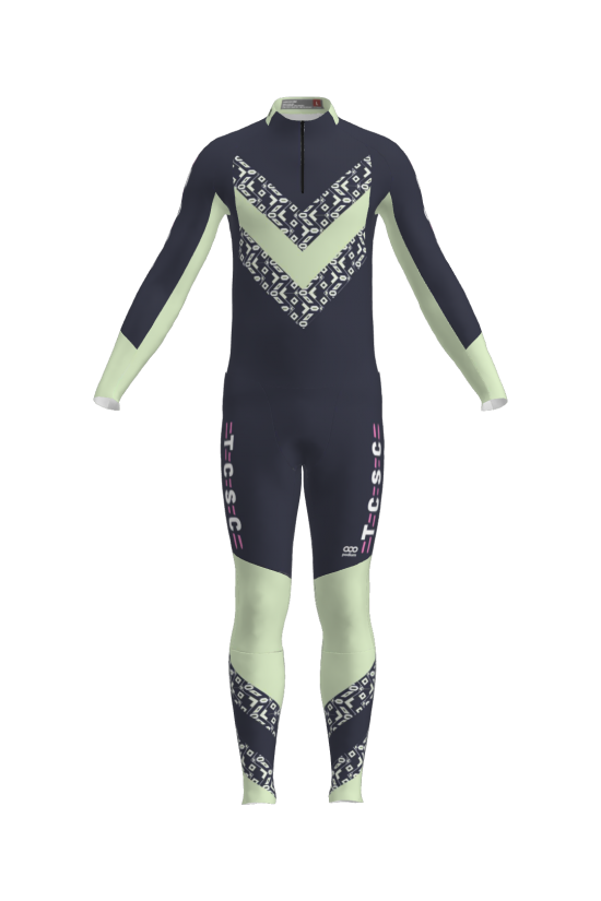 Podiumwear Men's Gold Two-Piece Race Suit Gallery