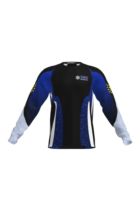 Podiumwear Unisex Silver Long Sleeve Tech Tee Gallery