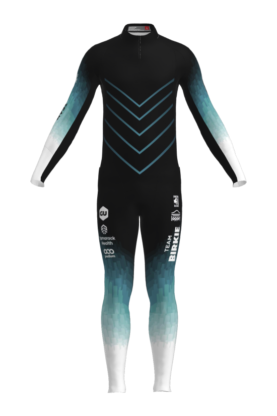 Podiumwear Men's Gold Two-Piece Race Suit Gallery