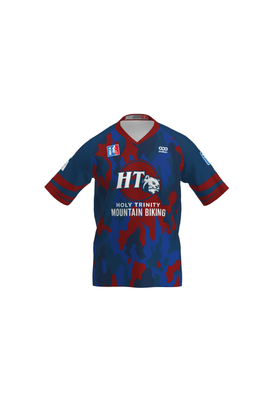 Podiumwear Men's Silver Short Sleeve MTB Jersey Gallery