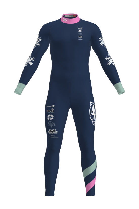 Podiumwear Unisex Gold One-Piece Race Suit Gallery
