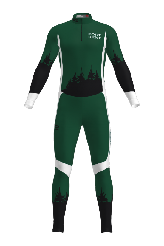 Podiumwear Unisex Silver Two-Piece Race Suit Gallery