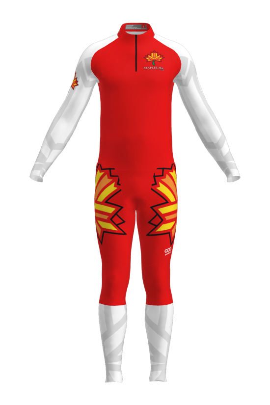 Podiumwear Men's Gold Two-Piece Race Suit Gallery