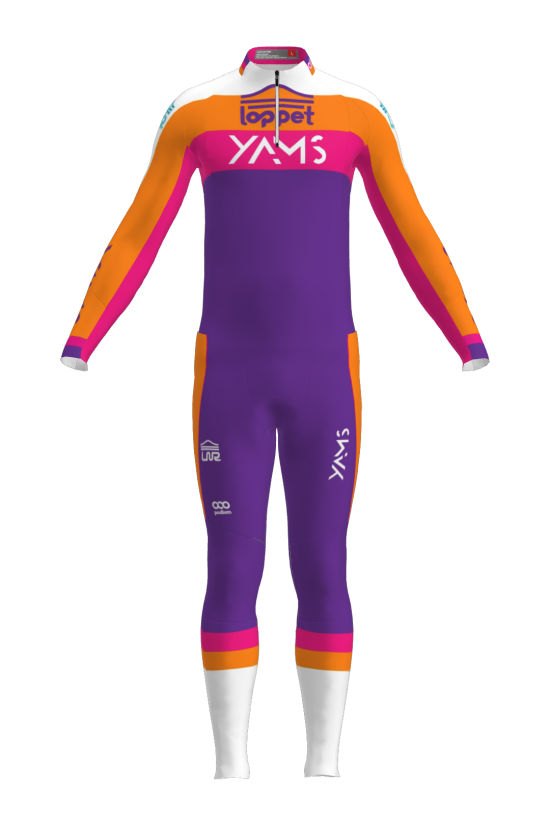 Podiumwear Men's Gold Two-Piece Race Suit Gallery