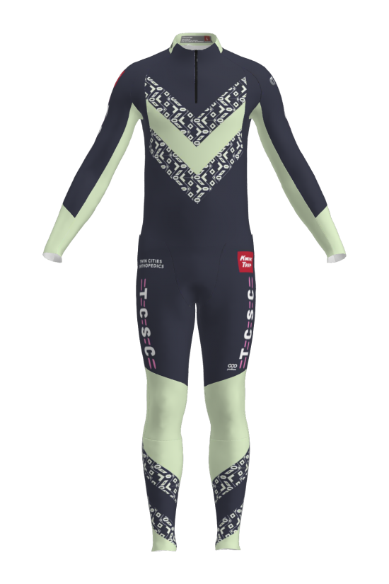Podiumwear Men's Gold Two-Piece Race Suit Gallery