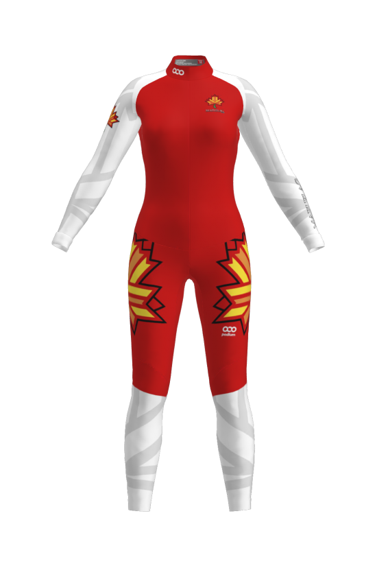 Podiumwear Women's Gold One-Piece Race Suit Gallery
