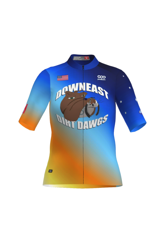 Podiumwear Women's Gold Full Zip Jersey Gallery