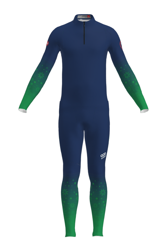 Podiumwear Men's Gold Two-Piece Race Suit Gallery