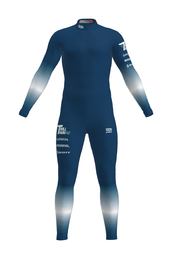 Podiumwear Unisex Gold One-Piece Race Suit Gallery