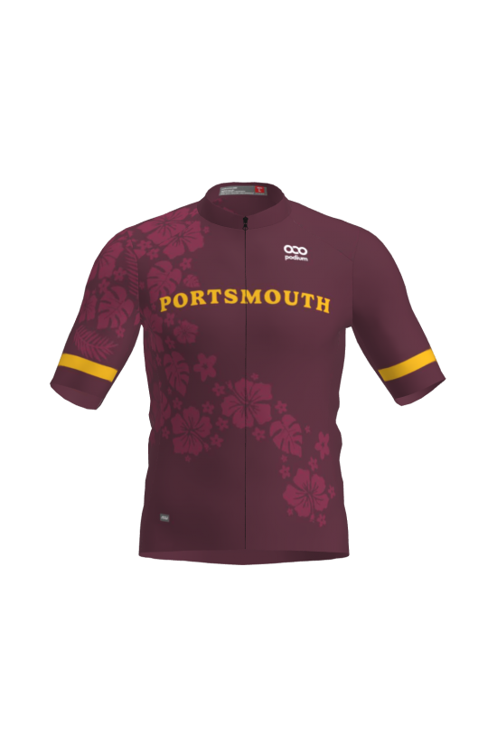 Podiumwear Men's Gold Full Zip Jersey Gallery