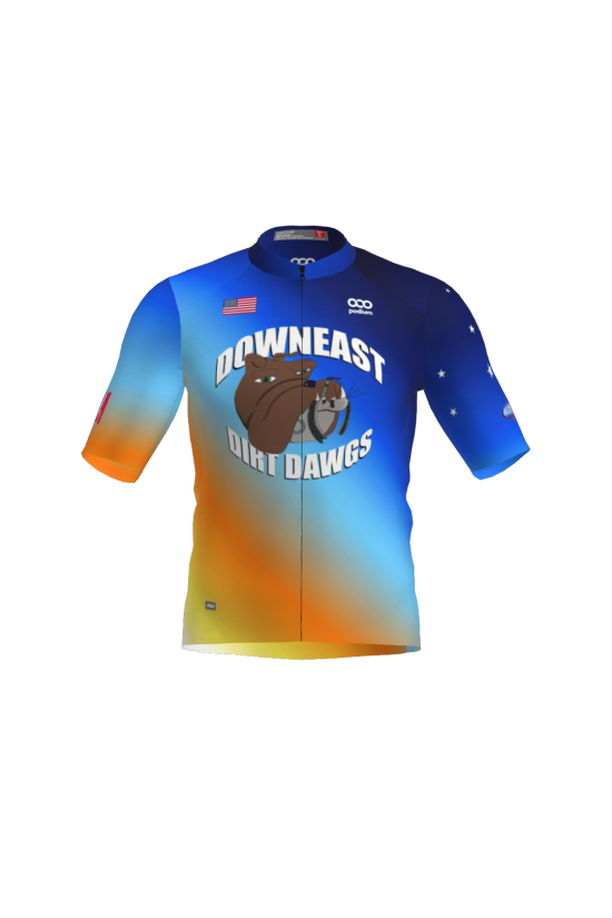 Podiumwear Men's Gold Full Zip Jersey Gallery