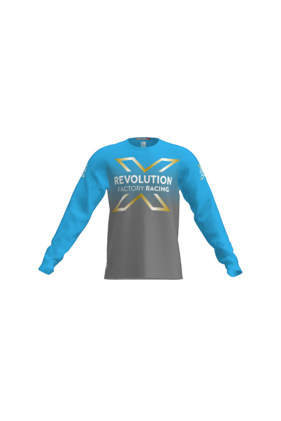 Podiumwear Unisex Silver Long Sleeve Tech Tee Gallery