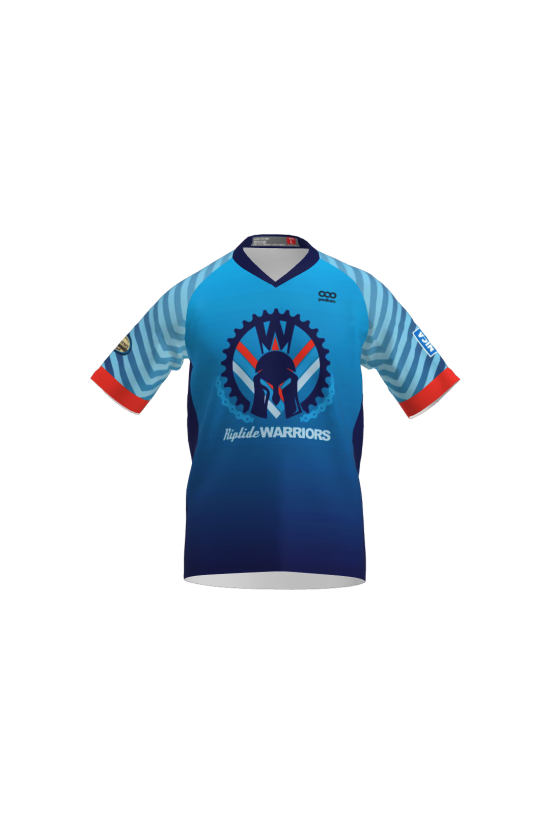 Podiumwear Men's Silver Short Sleeve MTB Jersey Gallery