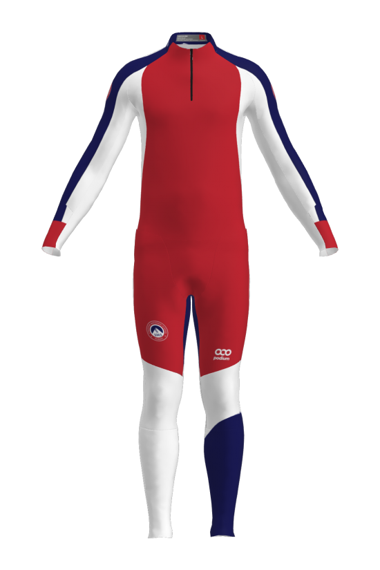 Podiumwear Men's Gold Two-Piece Race Suit Gallery