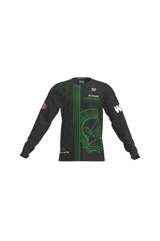 Podiumwear Unisex Silver Long Sleeve Tech Tee Gallery