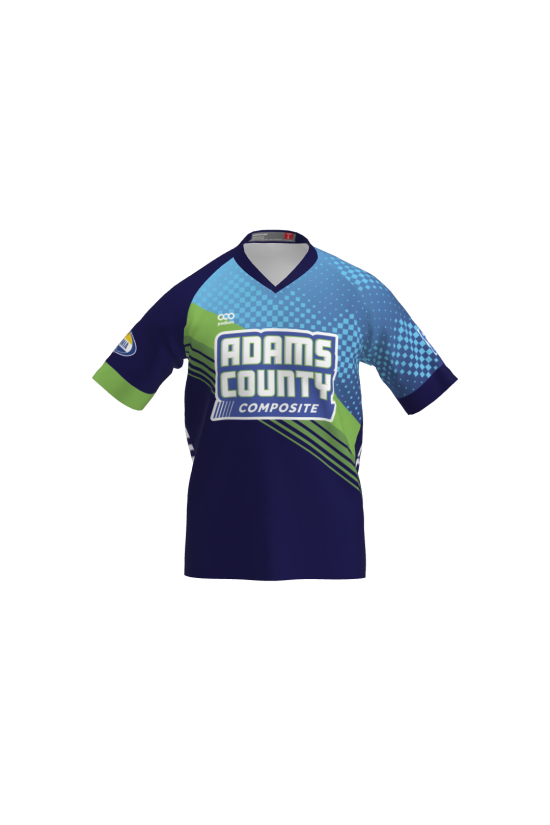 Podiumwear Men's Silver Short Sleeve MTB Jersey Gallery