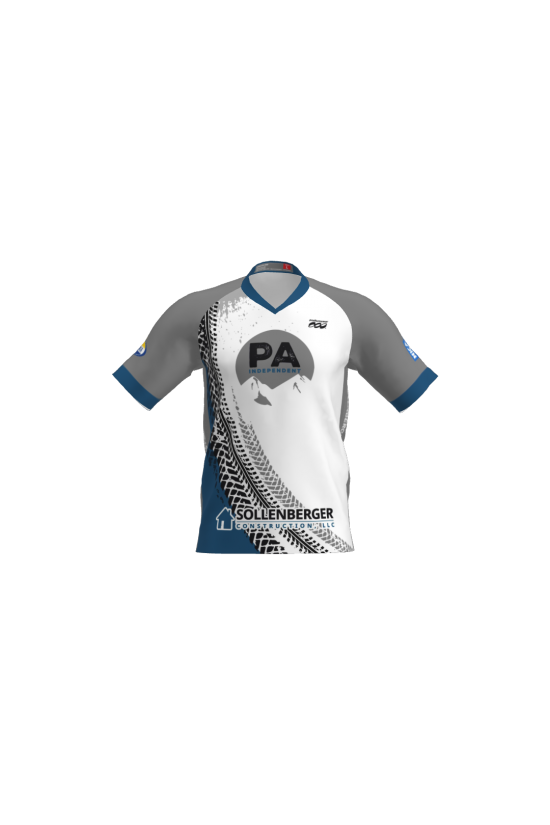 Podiumwear Women's Silver Short Sleeve MTB Jersey Gallery