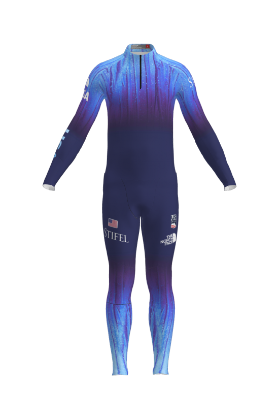 Podiumwear Men's Gold Two-Piece Race Suit Gallery