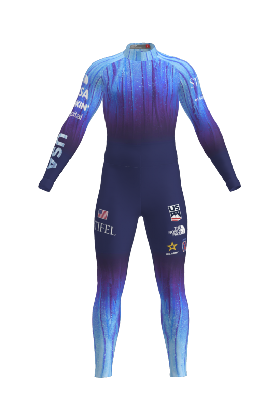 Podiumwear Unisex Gold One-Piece Race Suit Gallery