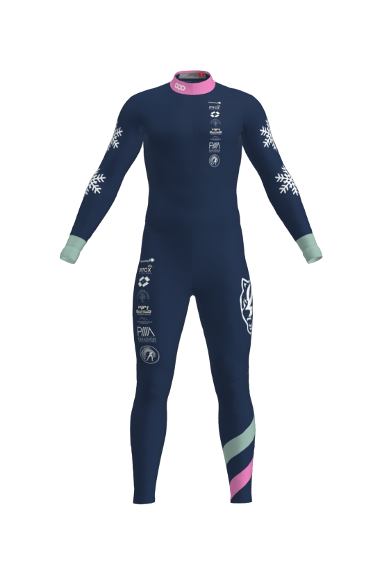 Podiumwear Women's Gold One-Piece Race Suit Gallery