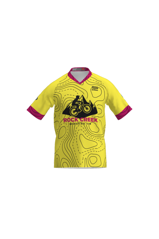 Podiumwear Women's Silver Short Sleeve MTB Jersey Gallery