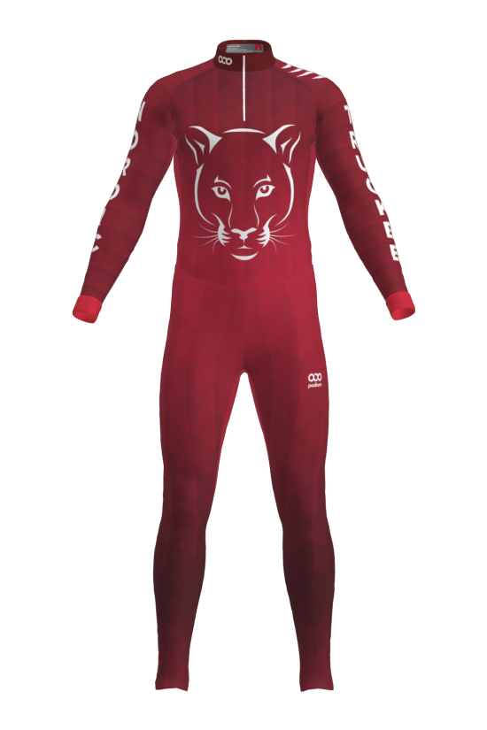 Podiumwear Unisex Silver Two-Piece Race Suit Gallery
